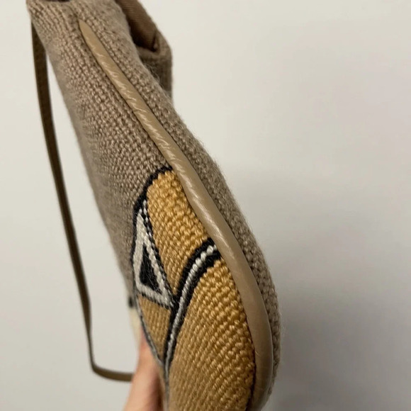 PATRICIA SMITH MOON BAG Vintage 1980 Aztec Bag - Picture 9 of 14